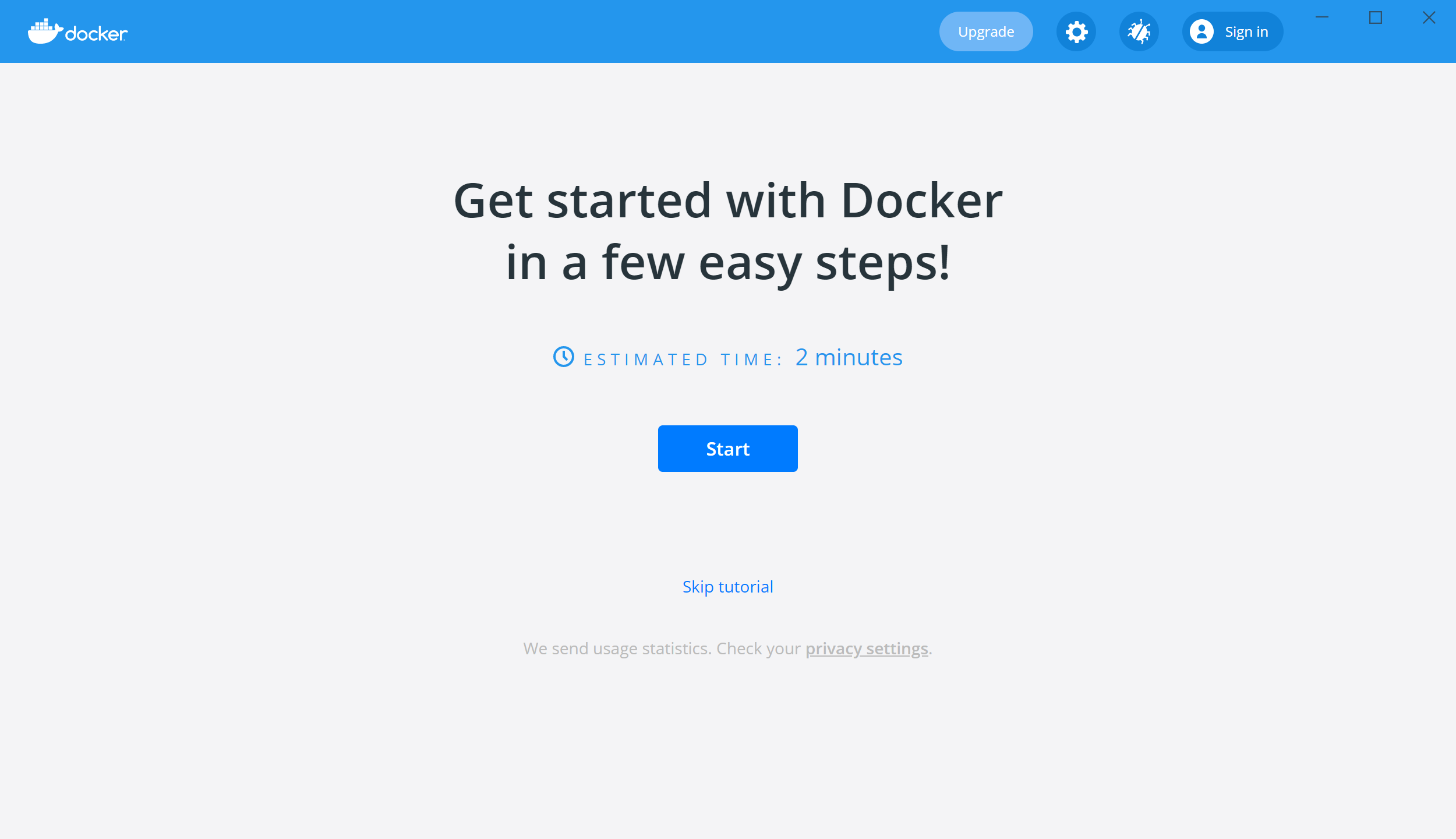 启动 Docker 服务